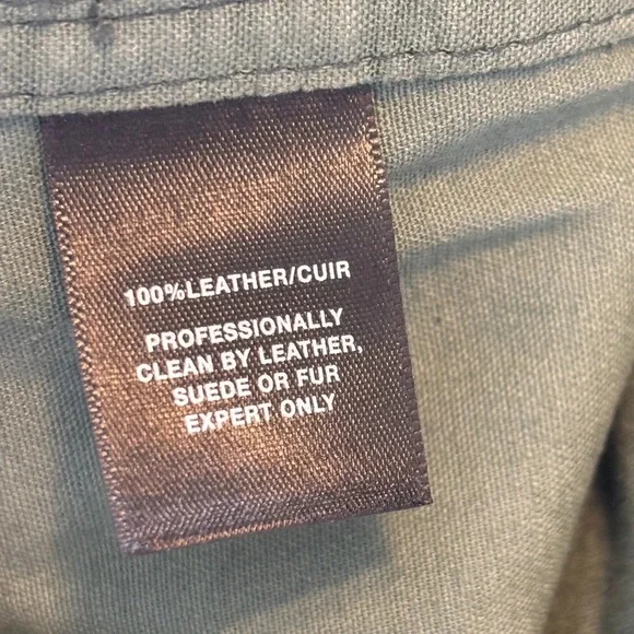 Lafayette 148 New York Spruce Green Mercer Skinny Leg Leather Pants Size 8 - Picture 7 of 13